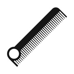 Isolated object of brush and hair symbol. Collection of brush and hairbrush stock vector illustration.