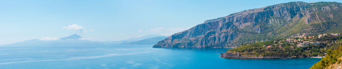 Tyrrhenian sea  landscape, Campania, Italy