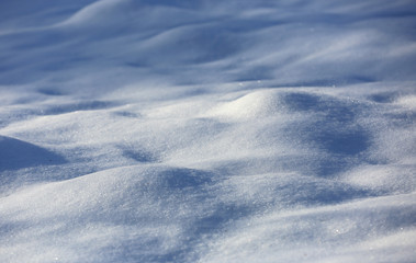 snow surface abstract background