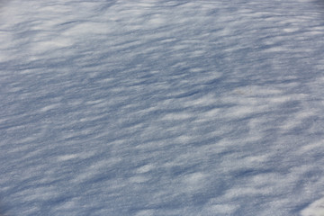 Fototapeta na wymiar snow surface on wunter field