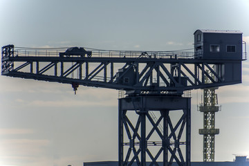 Large Crane of the Port