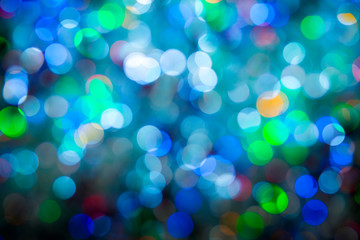 Bokeh effect blurry lighting abstract background