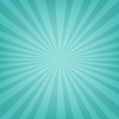 Mint Sunburst Banner