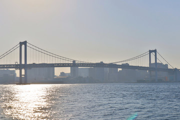 Fototapeta na wymiar View of Tokyo Bay