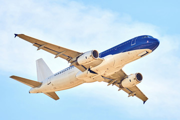 Airplane show in Chisinau International Airport