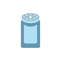 baby powder colored flat vector design illustration