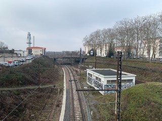 Fototapeta premium Rails de la SNCF