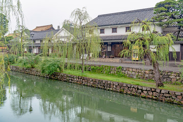 倉敷市 美観地区の風景