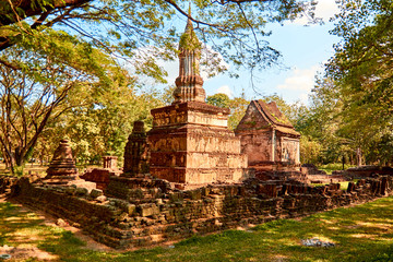 Sukhothai Historical Park, Sukhothai, Old Town, historic, civilization, history, tourism, World Heritage Site, Thailand,UNESCO