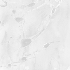 Obraz premium Luxury rose gold and white metal paint splatter effect on watercolor paper background. Pink gold glitter splash texture. Beautiful feminine backdrop.