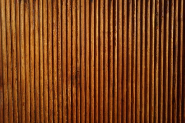 wooden vertical background of brown slats