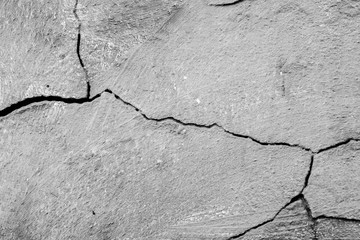 Obraz premium Texture, wall, concrete, it can be used as a background . Wall fragment with scratches and cracks
