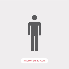 free man icon vector