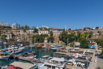 Antalya, Turkey - largest Turkish city on the Mediterranean coast, Antalya displays many landmarks, with a wonderful Old Town surrounded by a splendid sea