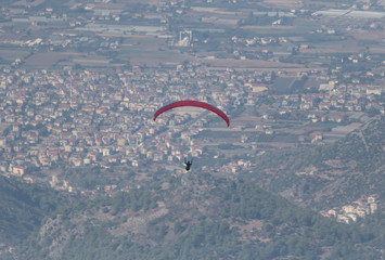 Babadağ, Turkey - standing about 2000 meters above the sea level, and right beside the...