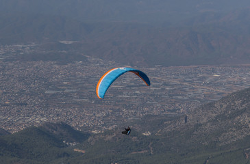Babadağ, Turkey - standing about 2000 meters above the sea level, and right beside the...