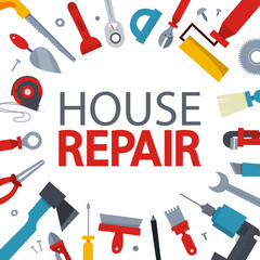 Hand tool concept. Equipment for the repair