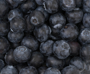 Beautful group sweet blueberries