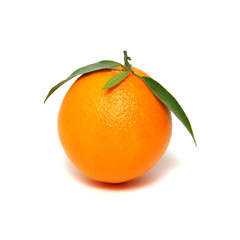 Orange isolated on white