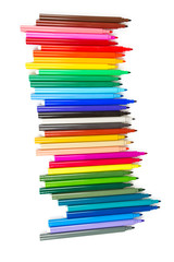 Fototapeta premium Colorful Set of Felt Pens,
