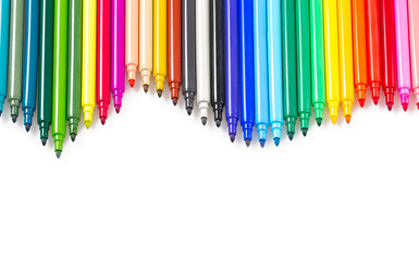 Colorful Set of Felt Pens,