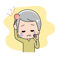 The upper body of the rice paddy Falls