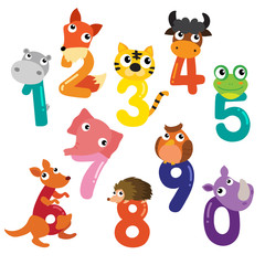 animals character vector design