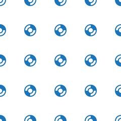 lifebuoy icon pattern seamless white background