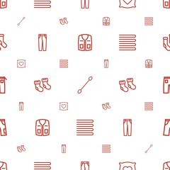 cotton icons pattern seamless white background