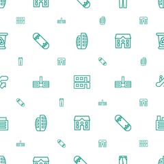urban icons pattern seamless white background