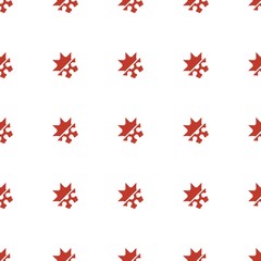 cold and hot mode icon pattern seamless white background