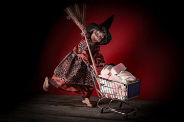 Befana con Marshmallow - still life