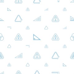 triangle icons pattern seamless white background