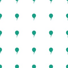 baloon icon pattern seamless white background