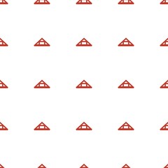 Obraz premium Louvre icon pattern seamless white background