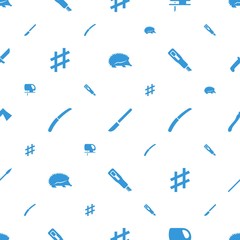 sharp icons pattern seamless white background