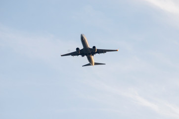 Airplane in The Sky