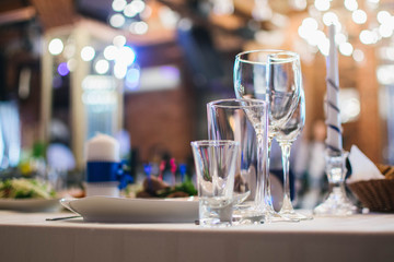 dinner party preparation