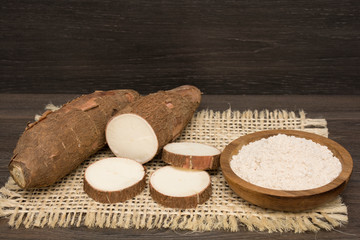 Yuca root, also called Mandioca