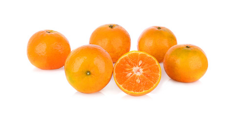 Orange isolated on white background