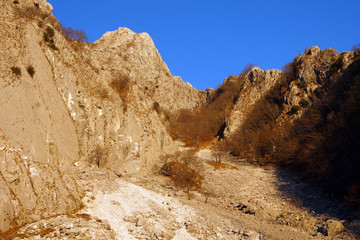mountains in the apuan alps