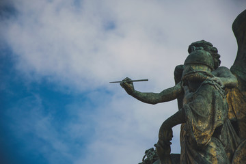 Fototapeta premium Ti disegno con le nuvole