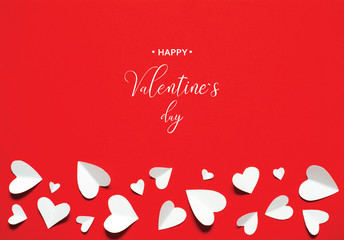 Happy Valentine`s Day. Valentine`s Day greeting card. 