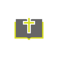 Book, religion icon. Element of Science experiment icon for mobile concept and web apps. Detailed Book, religion can be used for web and mobile