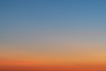 Mountain panorama during sunrise. Beautiful natural panoramic landscape in the summer time