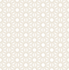 Seamless pattern based on Japanese ornament Kumiko