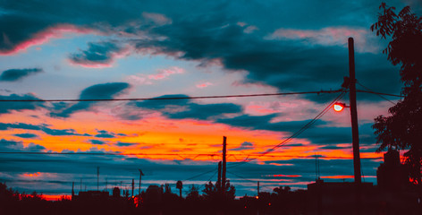 atardecer bello