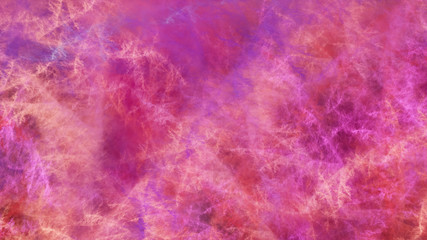 Fototapeta na wymiar Abstract purple fantastic clouds. Colorful fractal background. 3d rendering.