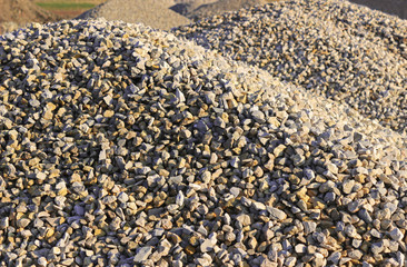 hills of pebbles