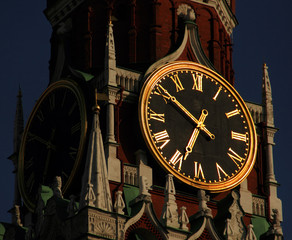 Kremlin clock 